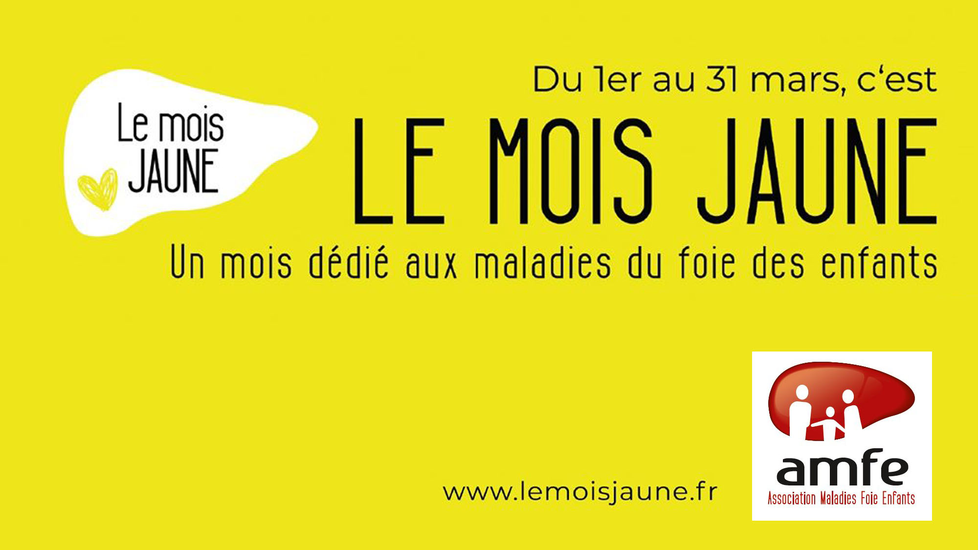 Débutons le #mois jaune pour soutenir l'AMFE