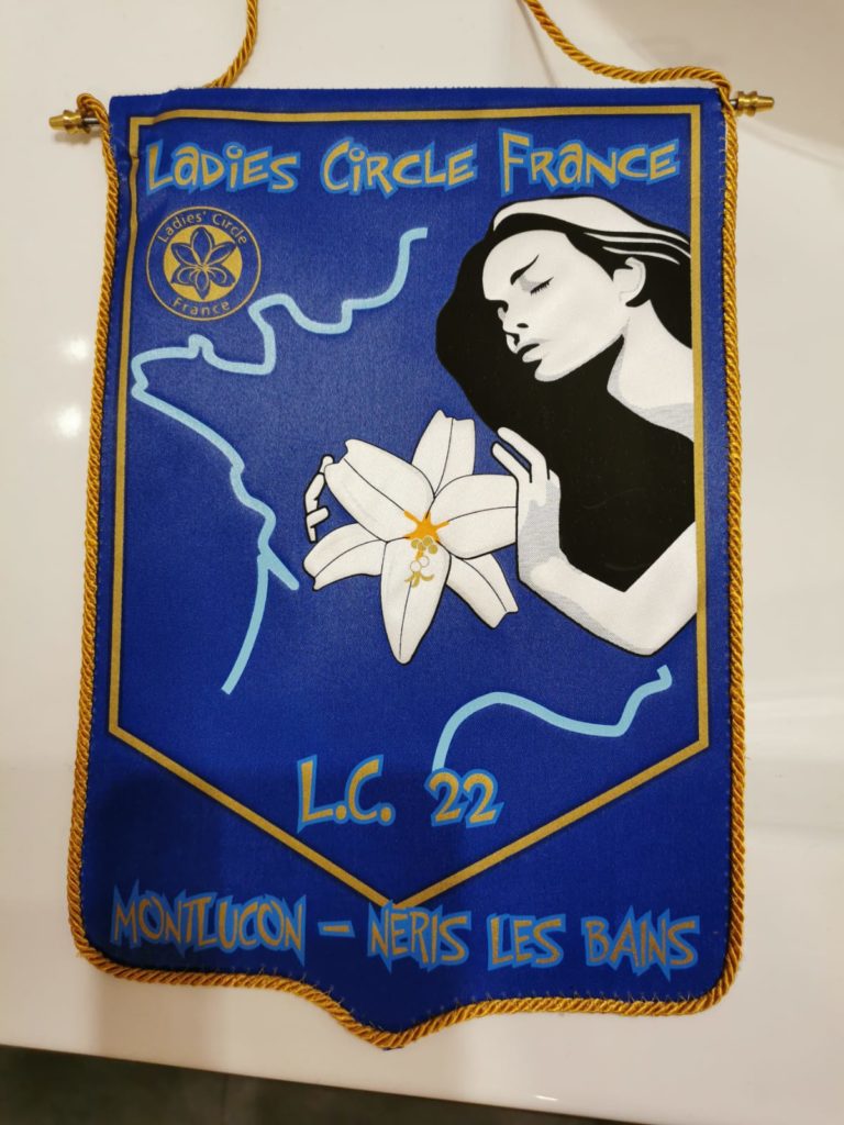 Ladies' Circle 22 Montluçon - fanion