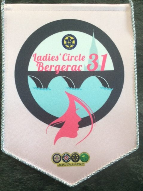 Ladies' Circle 31 Bergerac - fanion