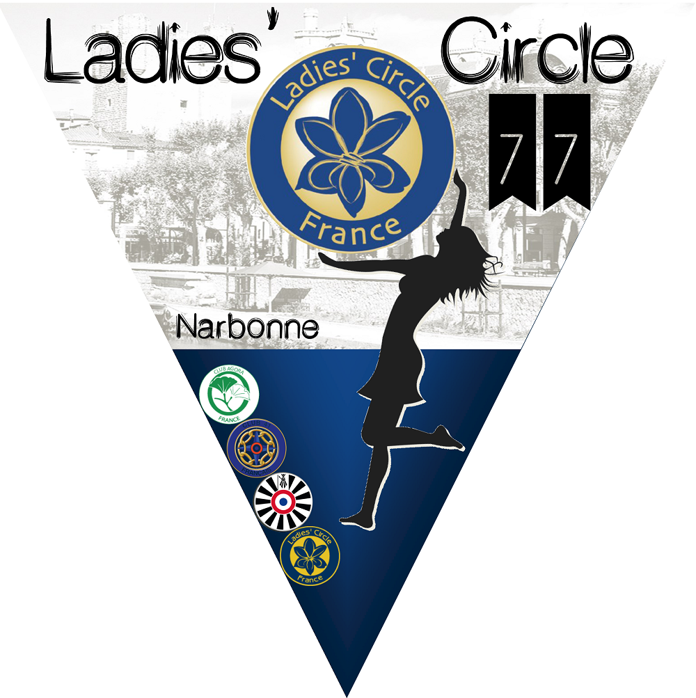 Ladies' Circle 77 narbonne - fanion