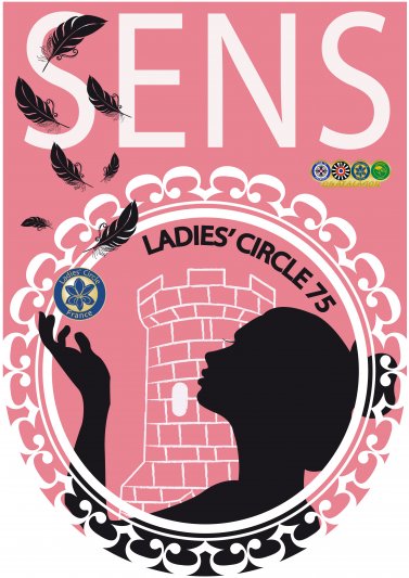 Ladies' Circle 75 Sens - Fanion